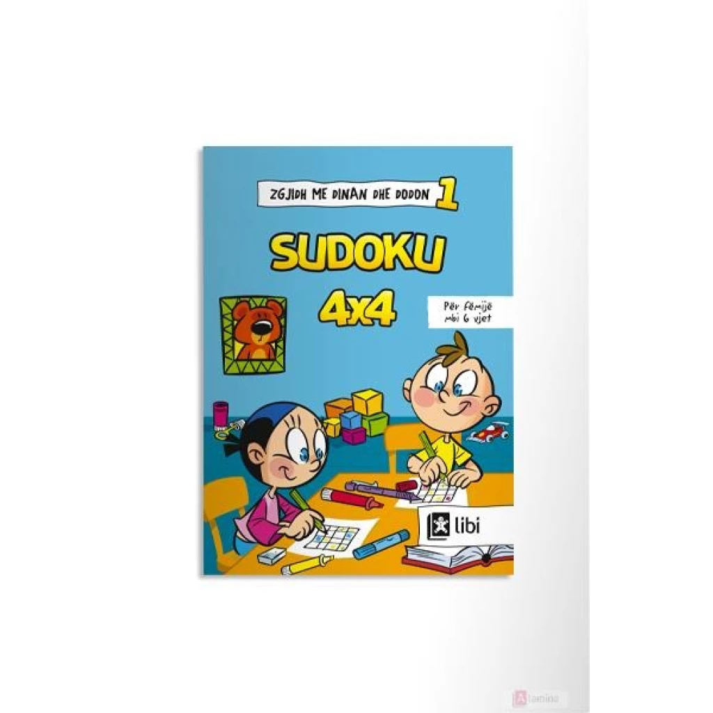 Sudoku 4*4 Дина и Додо Kiwi.mk
